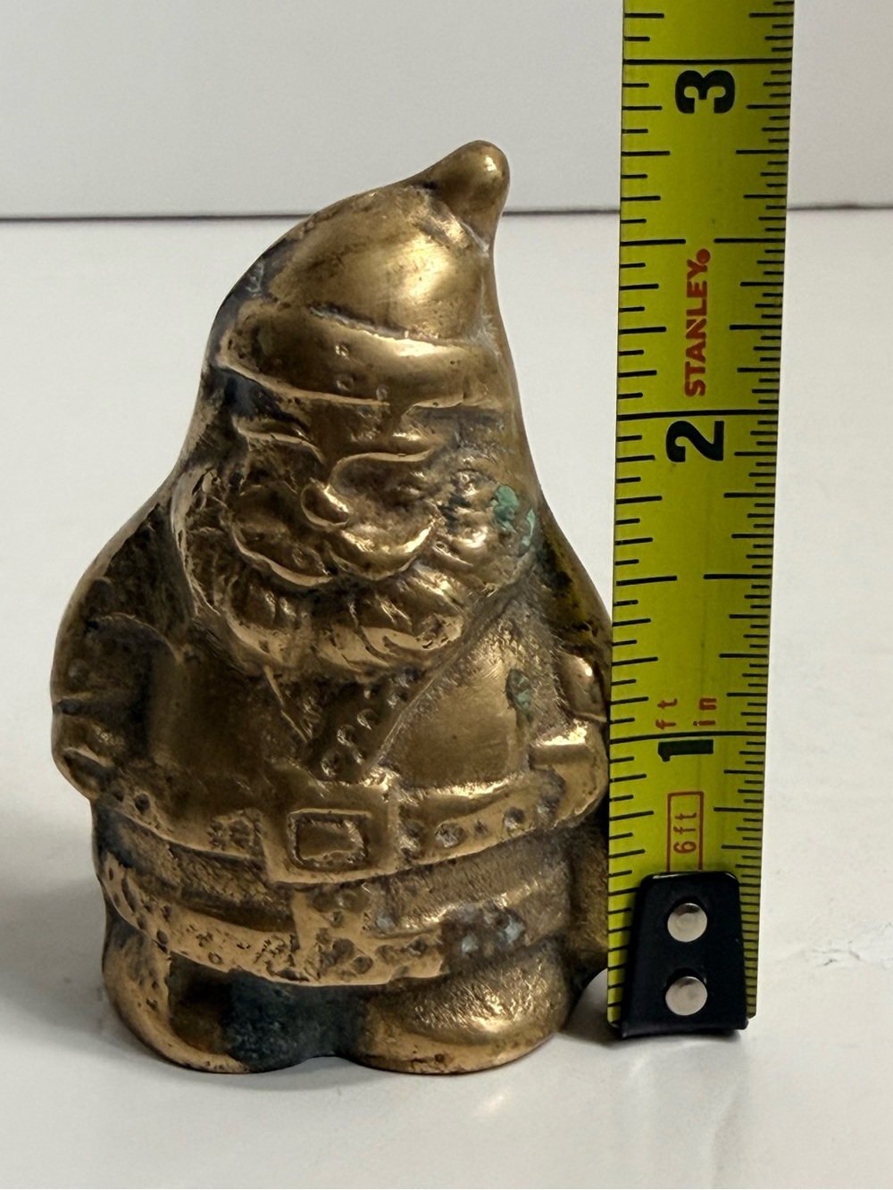 Vintage Brass Santa Claus Bell - Picture 6 of 6